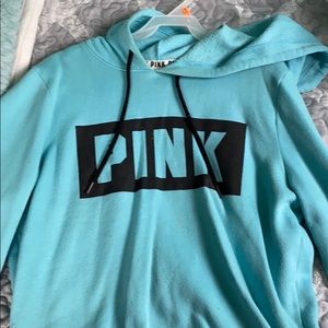 Pink hoodie